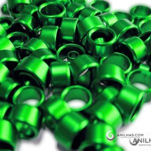 Anellini Chiuso personalizzate alluminio rinforzato Verde
